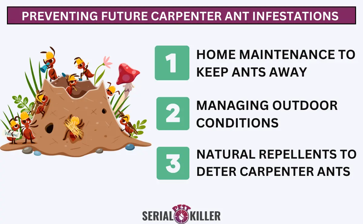  Preventing Future Carpenter Ant Infestations