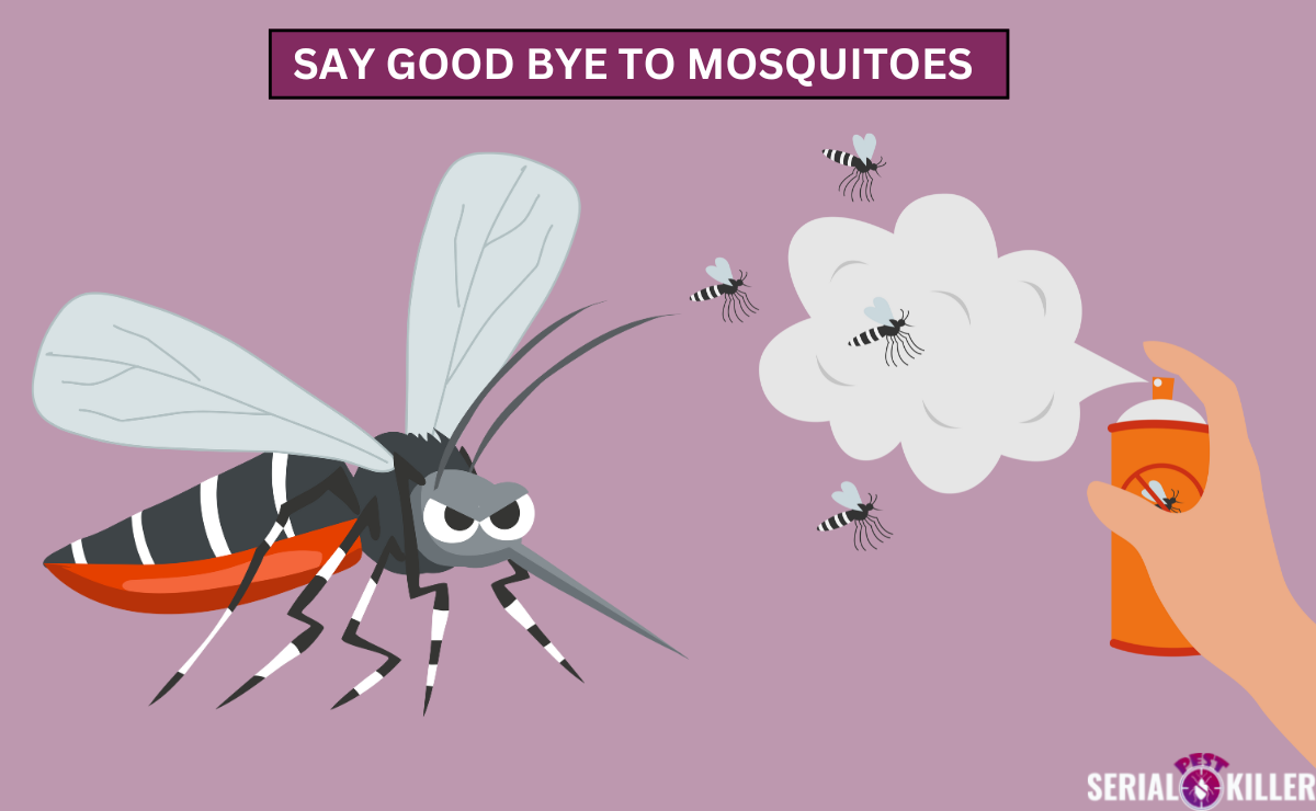 SAY GOOD BYE TO Mosquitoes